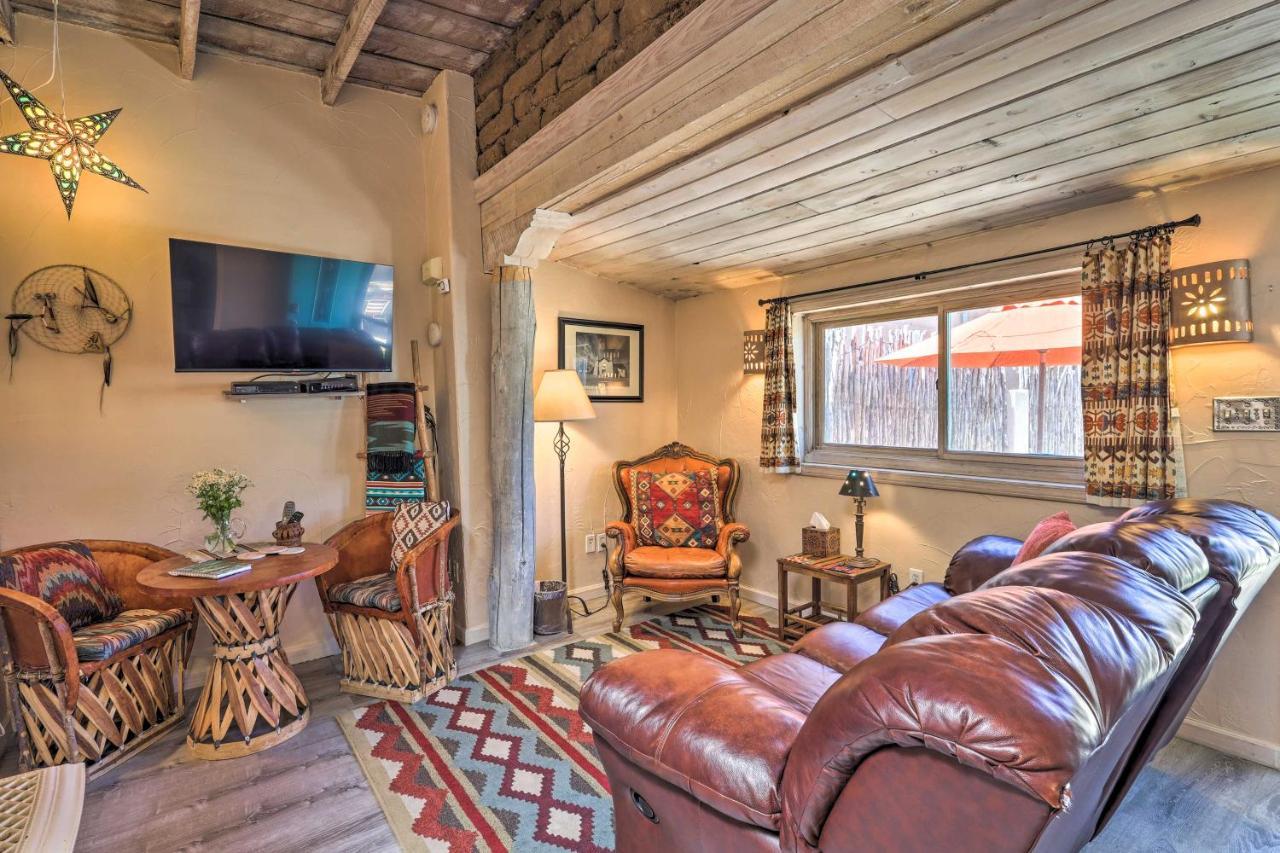 Authentic Adobe Abode Less Than 1 Mile To Sante Fe Plaza! Santa Fe Kültér fotó
